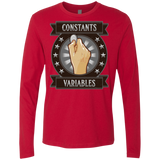 T-Shirts Red / Small CONSTANTS AND VARIABLES Men's Premium Long Sleeve