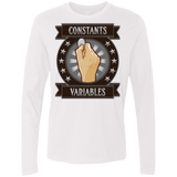 T-Shirts White / Small CONSTANTS AND VARIABLES Men's Premium Long Sleeve