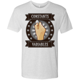 T-Shirts Heather White / Small CONSTANTS AND VARIABLES Men's Triblend T-Shirt