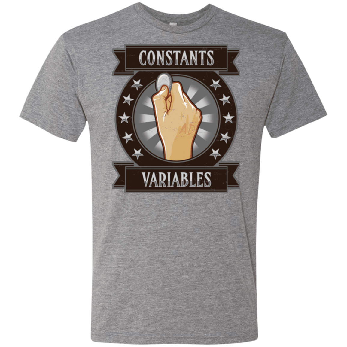 T-Shirts Premium Heather / Small CONSTANTS AND VARIABLES Men's Triblend T-Shirt