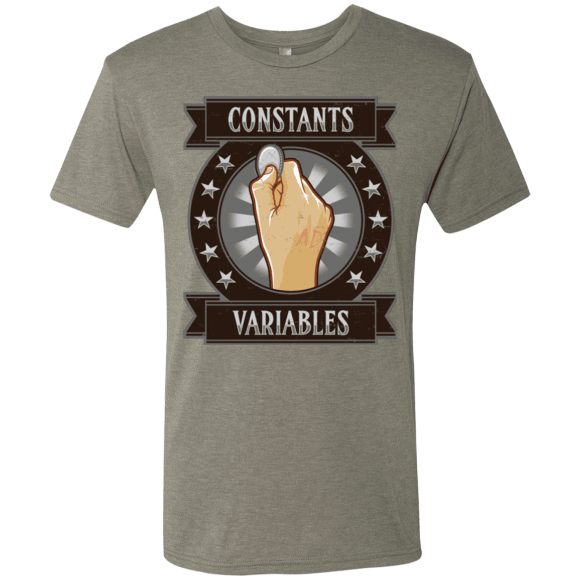 T-Shirts Venetian Grey / Small CONSTANTS AND VARIABLES Men's Triblend T-Shirt