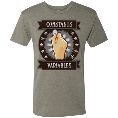 T-Shirts Venetian Grey / Small CONSTANTS AND VARIABLES Men's Triblend T-Shirt