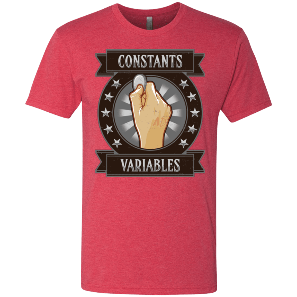 T-Shirts Vintage Red / Small CONSTANTS AND VARIABLES Men's Triblend T-Shirt