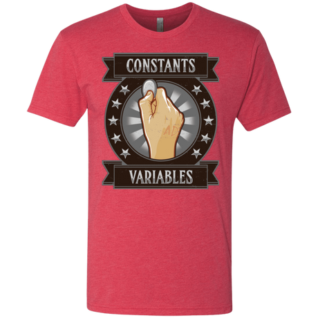 T-Shirts Vintage Red / Small CONSTANTS AND VARIABLES Men's Triblend T-Shirt