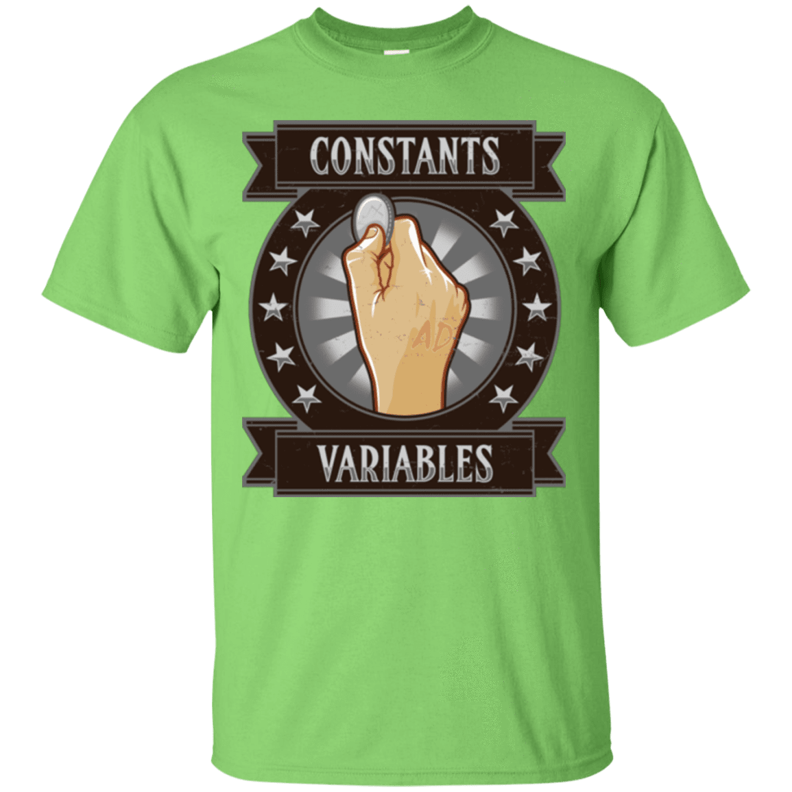 T-Shirts Lime / Small CONSTANTS AND VARIABLES T-Shirt