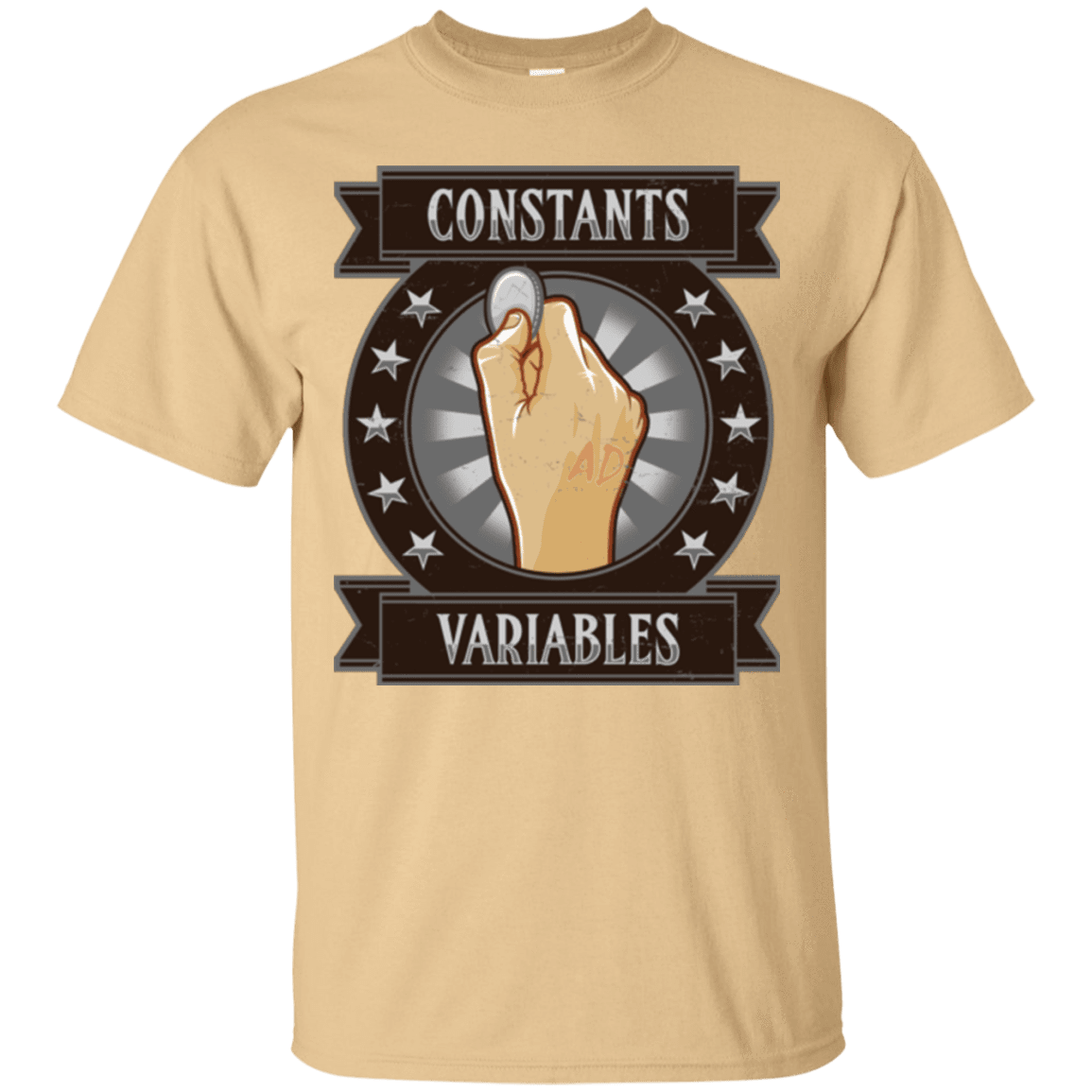 T-Shirts Vegas Gold / Small CONSTANTS AND VARIABLES T-Shirt