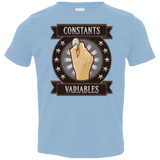 T-Shirts Light Blue / 2T CONSTANTS AND VARIABLES Toddler Premium T-Shirt