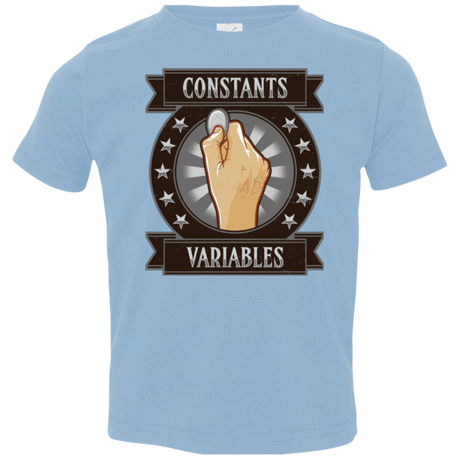 T-Shirts Light Blue / 2T CONSTANTS AND VARIABLES Toddler Premium T-Shirt