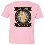 T-Shirts Pink / 2T CONSTANTS AND VARIABLES Toddler Premium T-Shirt