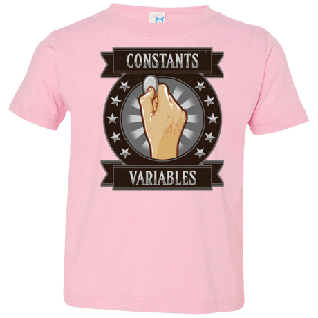 T-Shirts Pink / 2T CONSTANTS AND VARIABLES Toddler Premium T-Shirt