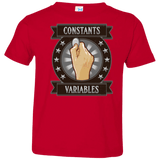 T-Shirts Red / 2T CONSTANTS AND VARIABLES Toddler Premium T-Shirt