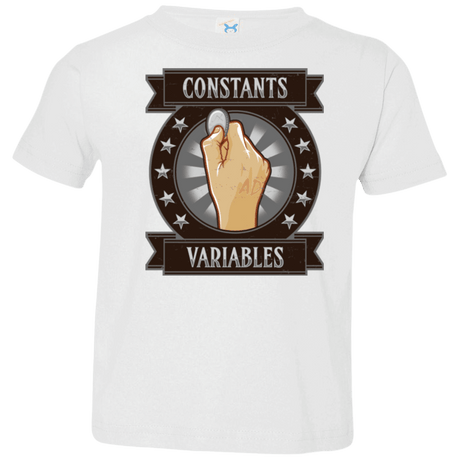 T-Shirts White / 2T CONSTANTS AND VARIABLES Toddler Premium T-Shirt