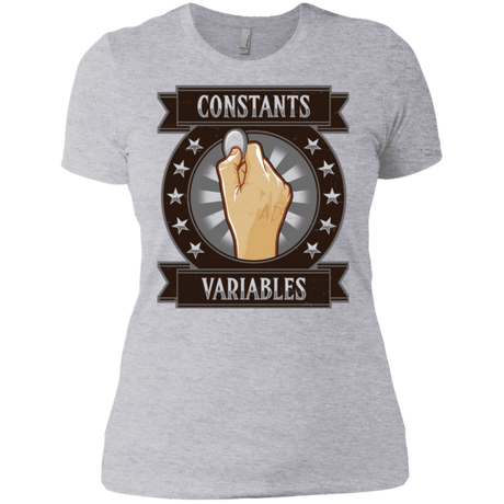 T-Shirts Heather Grey / X-Small CONSTANTS AND VARIABLES Women's Premium T-Shirt