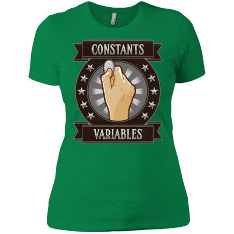 T-Shirts Kelly Green / X-Small CONSTANTS AND VARIABLES Women's Premium T-Shirt