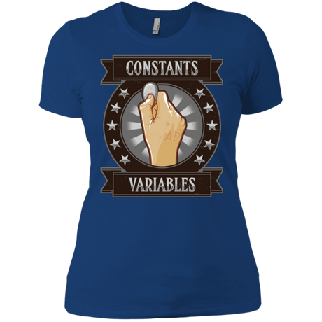 T-Shirts Royal / X-Small CONSTANTS AND VARIABLES Women's Premium T-Shirt