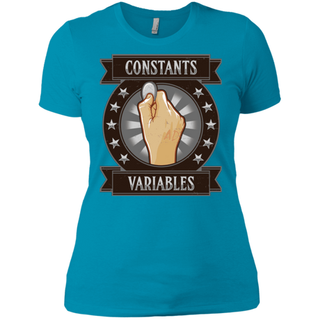 T-Shirts Turquoise / X-Small CONSTANTS AND VARIABLES Women's Premium T-Shirt