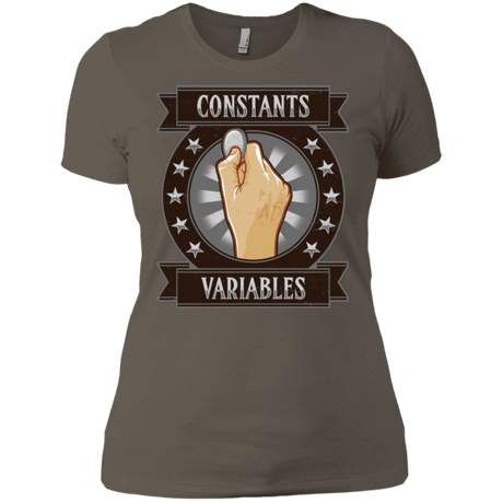 T-Shirts Warm Grey / X-Small CONSTANTS AND VARIABLES Women's Premium T-Shirt