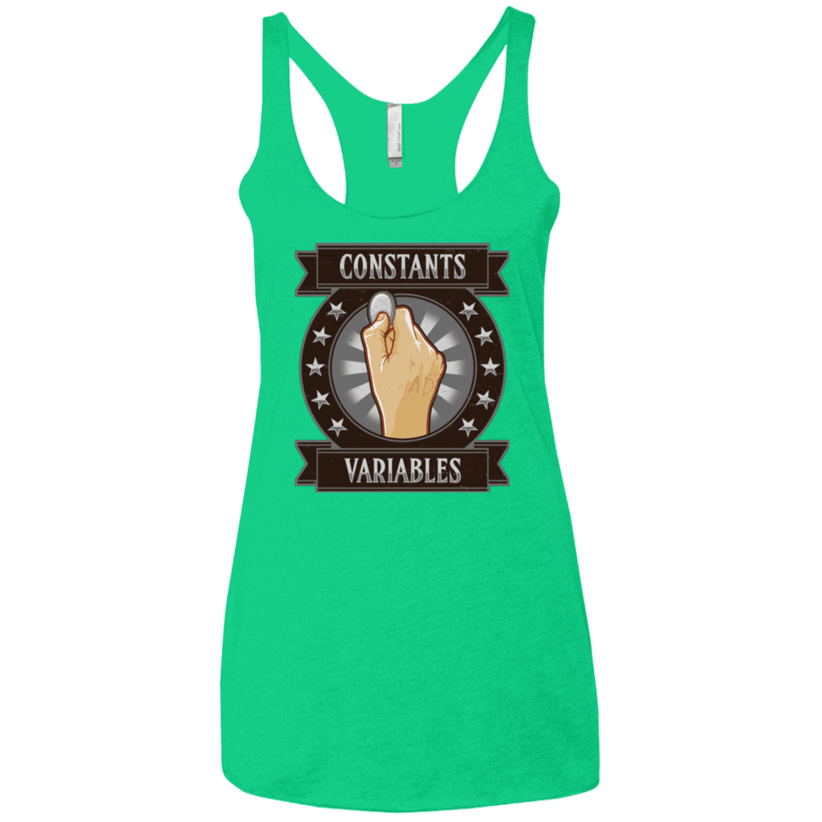 T-Shirts Envy / X-Small CONSTANTS AND VARIABLES Women's Triblend Racerback Tank