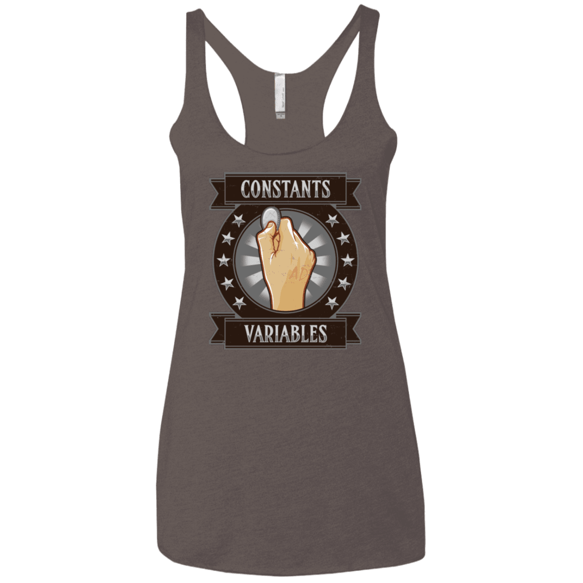 T-Shirts Macchiato / X-Small CONSTANTS AND VARIABLES Women's Triblend Racerback Tank