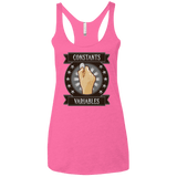 T-Shirts Vintage Pink / X-Small CONSTANTS AND VARIABLES Women's Triblend Racerback Tank