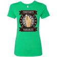 T-Shirts Envy / Small CONSTANTS AND VARIABLES Women's Triblend T-Shirt
