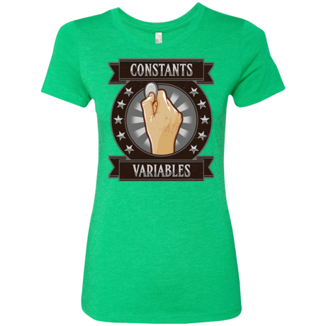 T-Shirts Envy / Small CONSTANTS AND VARIABLES Women's Triblend T-Shirt