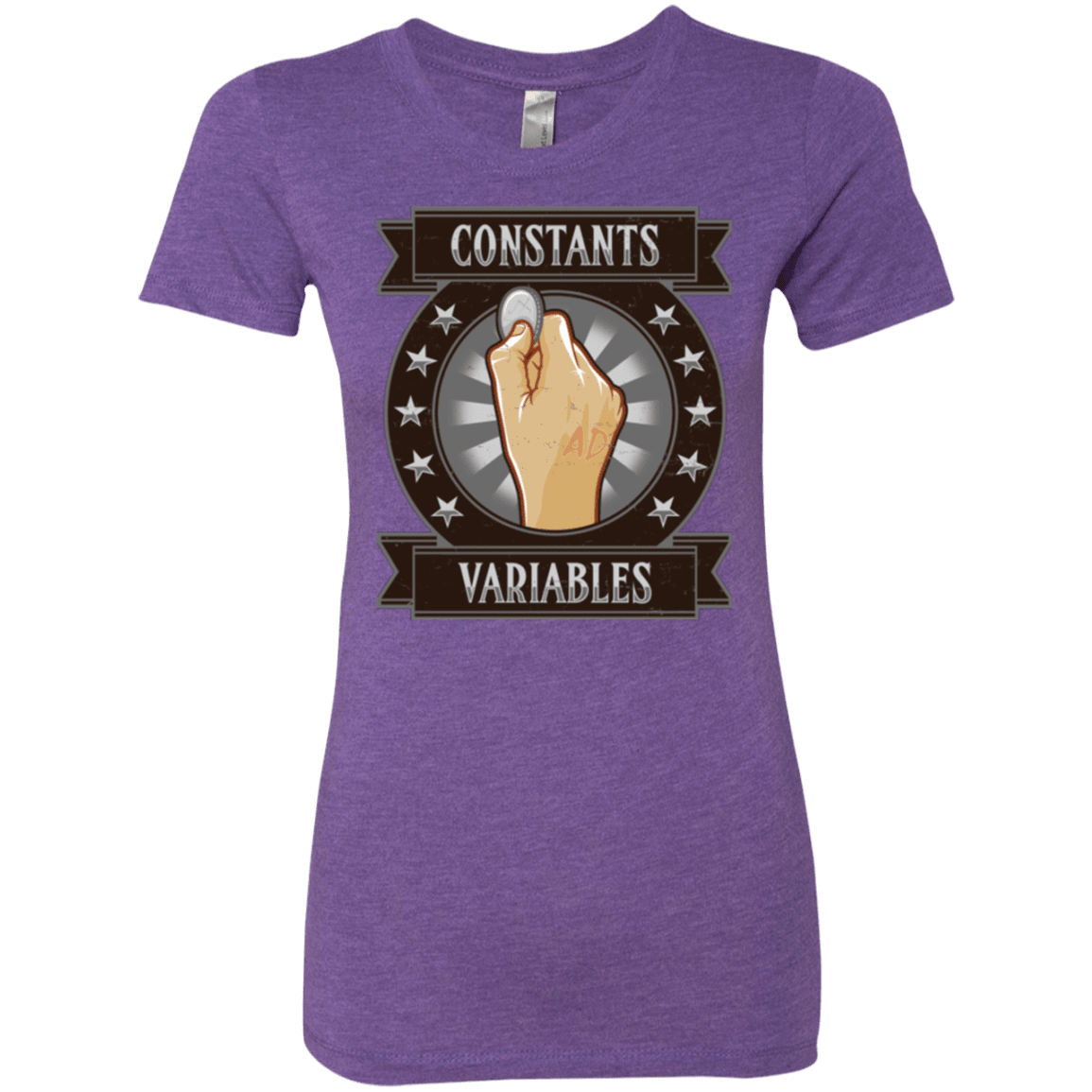T-Shirts Purple Rush / Small CONSTANTS AND VARIABLES Women's Triblend T-Shirt