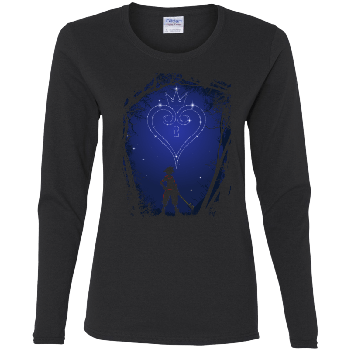 T-Shirts Black / S Constellation Kingdom Women's Long Sleeve T-Shirt