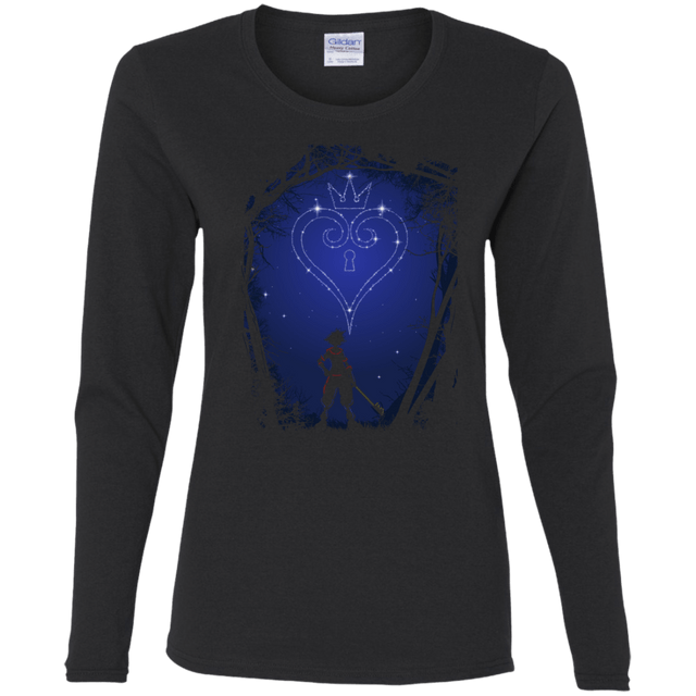 T-Shirts Black / S Constellation Kingdom Women's Long Sleeve T-Shirt