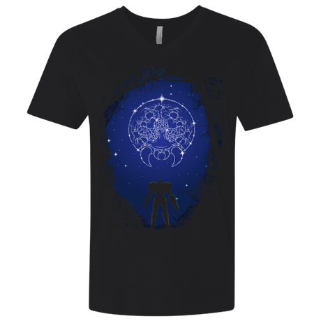 T-Shirts Black / X-Small Constellation Metroid Men's Premium V-Neck