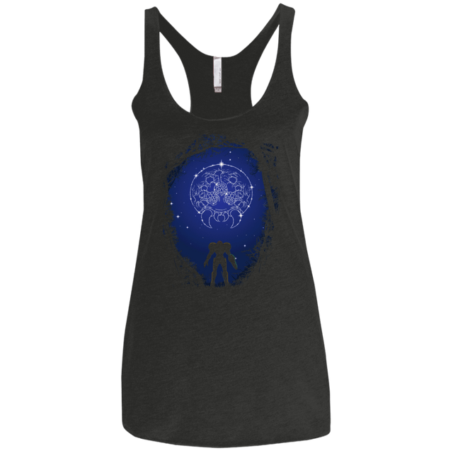 T-Shirts Vintage Black / X-Small Constellation Metroid Women's Triblend Racerback Tank