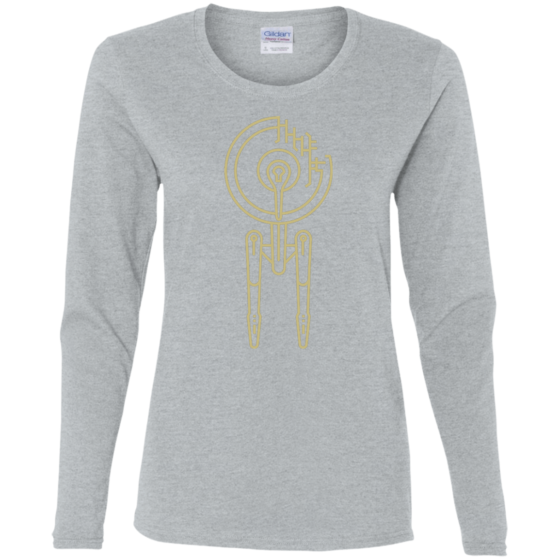 T-Shirts Sport Grey / S Construction Stars Women's Long Sleeve T-Shirt