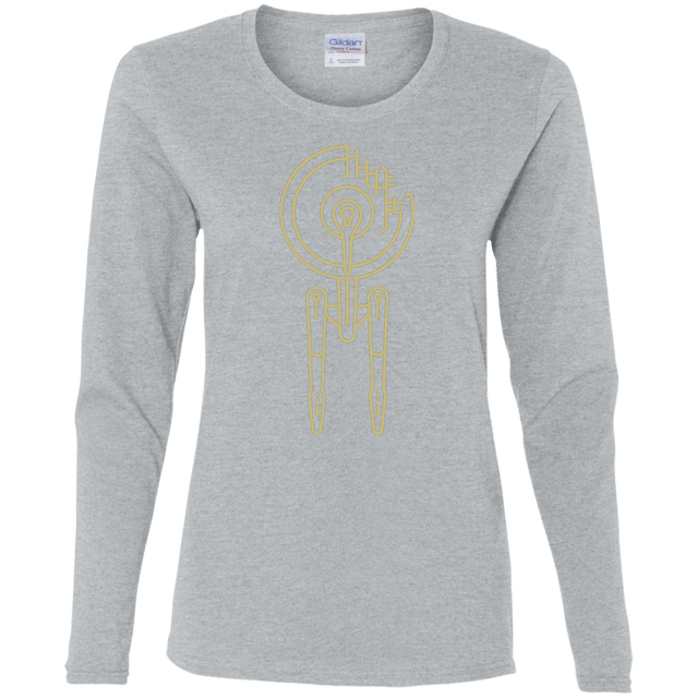 T-Shirts Sport Grey / S Construction Stars Women's Long Sleeve T-Shirt