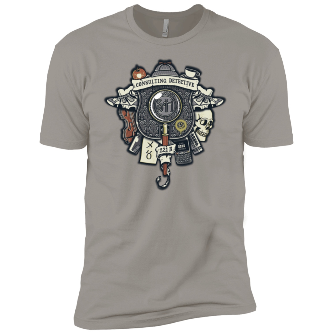 T-Shirts Light Grey / YXS Consulting Detective Boys Premium T-Shirt