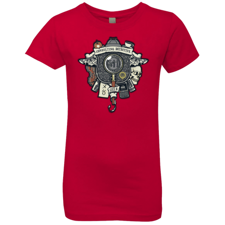 T-Shirts Red / YXS Consulting Detective Girls Premium T-Shirt