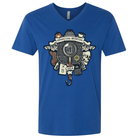 T-Shirts Royal / X-Small Consulting Detective Men's Premium V-Neck
