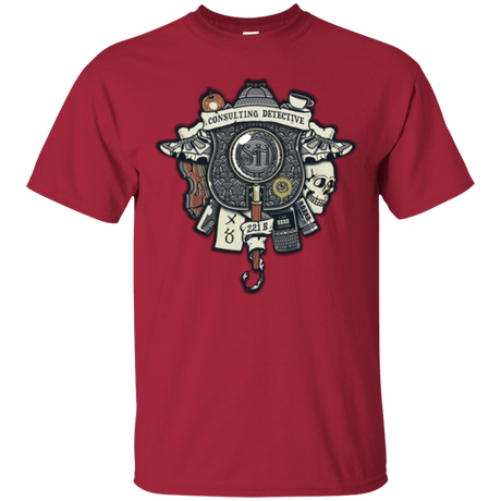 T-Shirts Cardinal / Small Consulting Detective T-Shirt