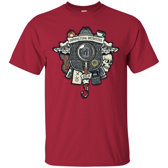 T-Shirts Cardinal / Small Consulting Detective T-Shirt