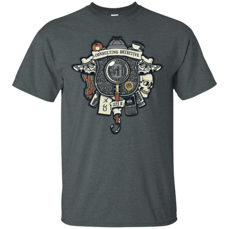 T-Shirts Dark Heather / Small Consulting Detective T-Shirt