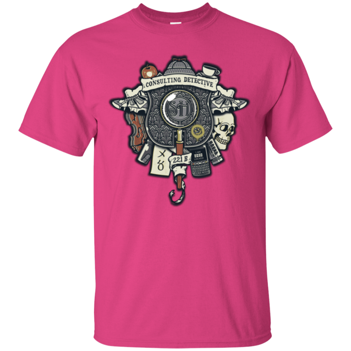 T-Shirts Heliconia / Small Consulting Detective T-Shirt