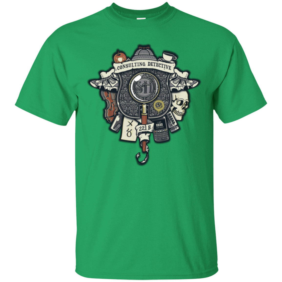 T-Shirts Irish Green / Small Consulting Detective T-Shirt