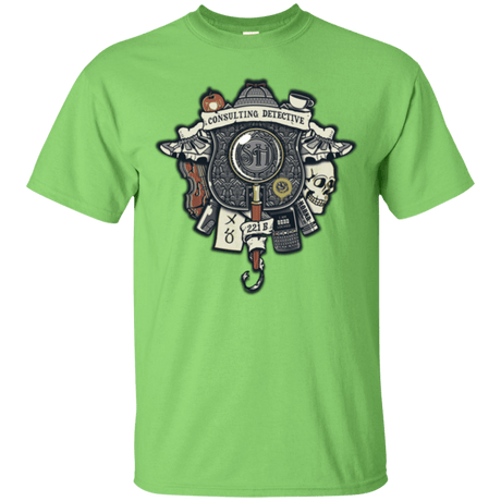 T-Shirts Lime / Small Consulting Detective T-Shirt