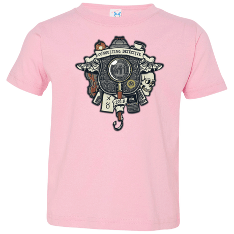 T-Shirts Pink / 2T Consulting Detective Toddler Premium T-Shirt