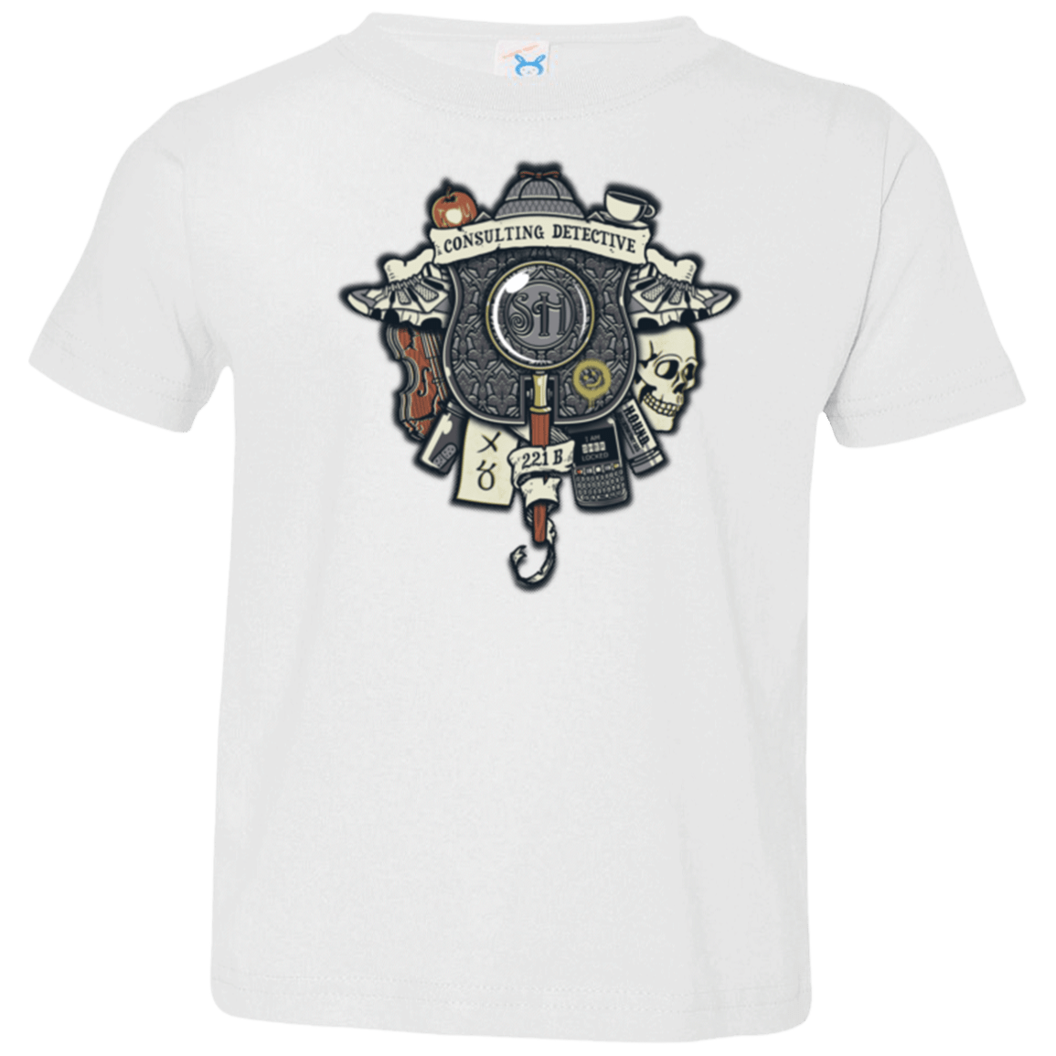 T-Shirts White / 2T Consulting Detective Toddler Premium T-Shirt