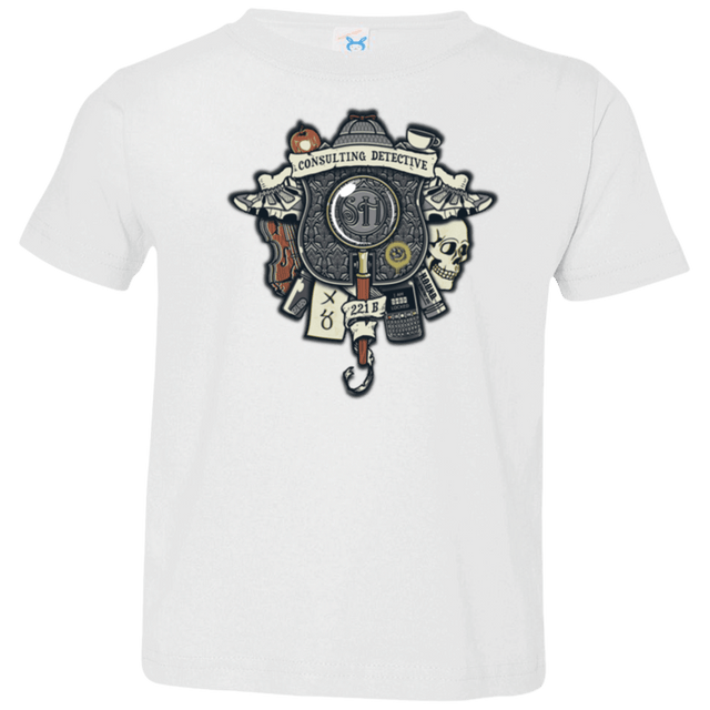 T-Shirts White / 2T Consulting Detective Toddler Premium T-Shirt