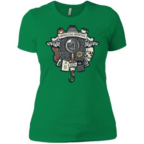 T-Shirts Kelly Green / X-Small Consulting Detective Women's Premium T-Shirt