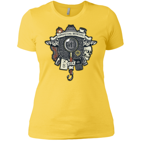 T-Shirts Vibrant Yellow / X-Small Consulting Detective Women's Premium T-Shirt