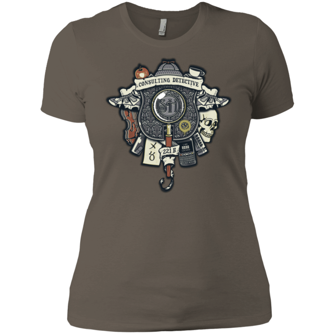 T-Shirts Warm Grey / X-Small Consulting Detective Women's Premium T-Shirt