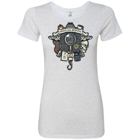T-Shirts Heather White / Small Consulting Detective Women's Triblend T-Shirt
