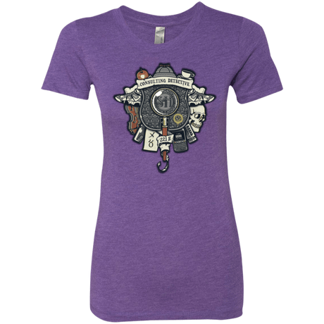 T-Shirts Purple Rush / Small Consulting Detective Women's Triblend T-Shirt
